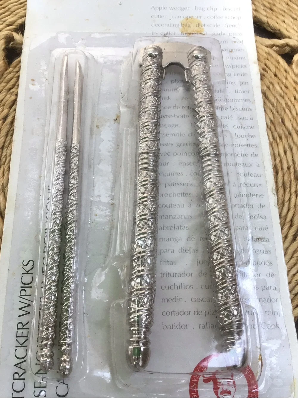 Vintage But New Nutcracker w/ Two Picks